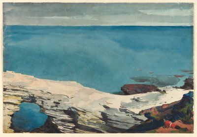 Luonnonsilta, Bermuda, noin 1901 (akvarelli). tekijältä Winslow Homer
