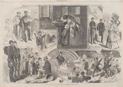 News from the War, julkaistu 1862. tekijältä Winslow Homer
