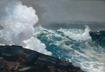 Northeaster, 1895, muokattu vuoteen 1901 mennessä. tekijältä Winslow Homer