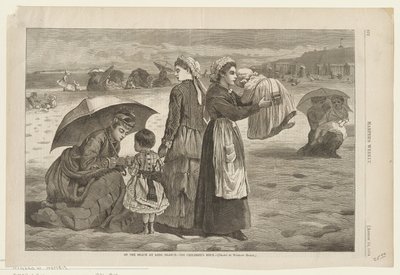 Long Branchin rannalla - Lasten tunti tekijältä Winslow Homer