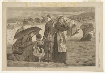 Long Branchin rannalla - Lasten tunti tekijältä Winslow Homer