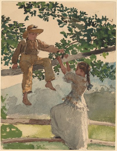 Aidalla tekijältä Winslow Homer