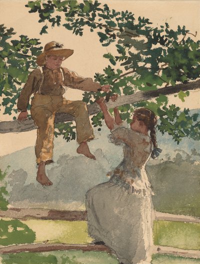Aidalla, 1878. tekijältä Winslow Homer