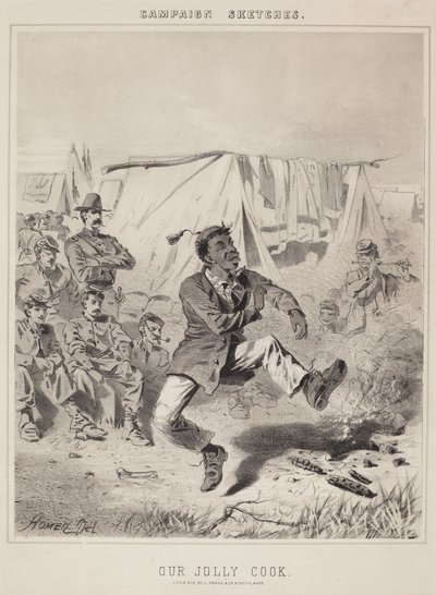 Jolly Cook -kampanjaluonnokset. tekijältä Winslow Homer