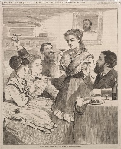 "Seuraava presidenttimme"
 tekijältä Winslow Homer