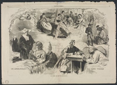Naisemme ja sota, 1862. tekijältä Winslow Homer