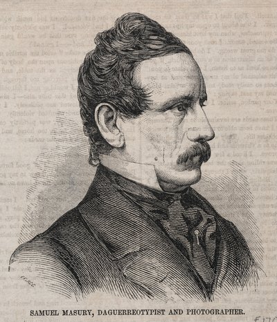 Samuel Masury, dagerrotykirjoittaja ja valokuvaaja, 1859. tekijältä Winslow Homer