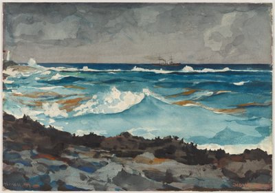 Shore and Surf, Nassau tekijältä Winslow Homer