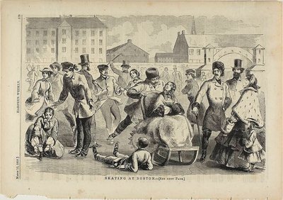Luistelu Bostonissa tekijältä Winslow Homer