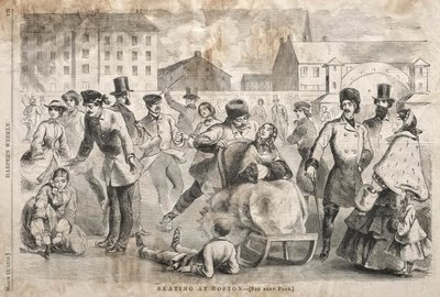 Luistelu Bostonissa tekijältä Winslow Homer