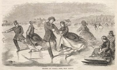 Luistelu Jamaica Pondilla, Bostonin lähellä tekijältä Winslow Homer