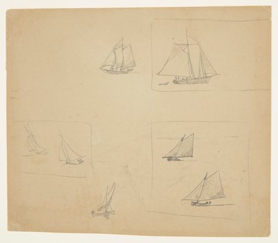 Luonnoksia purjehduskäsityöstä tekijältä Winslow Homer