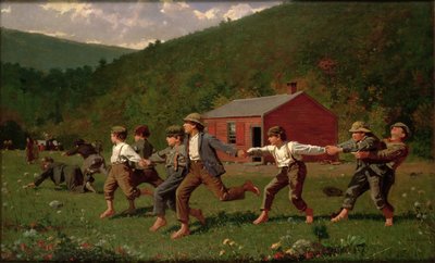Snap the Whip tekijältä Winslow Homer