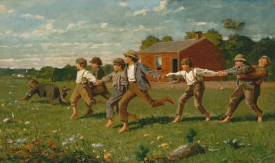Snap the Whip, 1872 tekijältä Winslow Homer