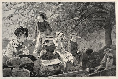 Kevätkukkia, 1870. tekijältä Winslow Homer