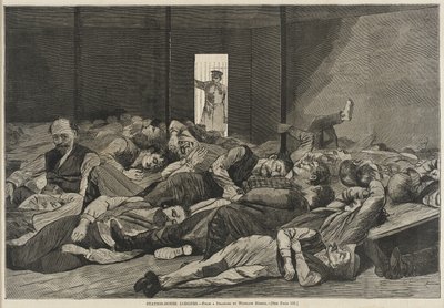 Poliisiasemalla yöpyvät tekijältä Winslow Homer