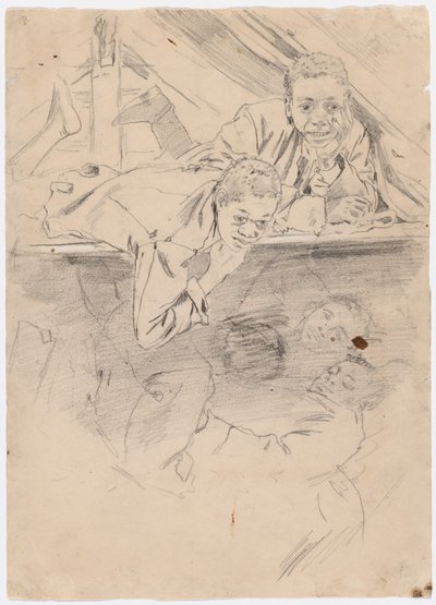 Study for Army Boots [verso], 1865. tekijältä Winslow Homer