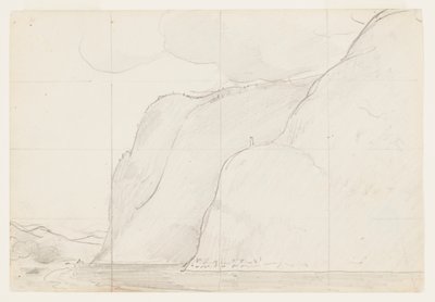 Tutkimus "Cape Trinity, Saguenay River" tekijältä Winslow Homer