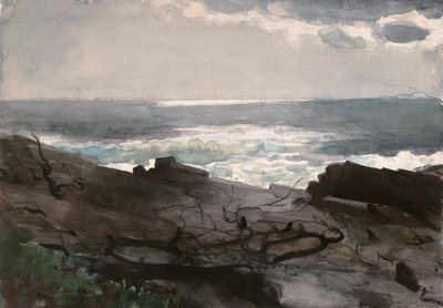 Auringonpaiste ja varjo, Proutin kaula tekijältä Winslow Homer