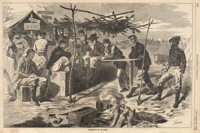 Kiitospäivä Campissa, Harperilta tekijältä Winslow Homer