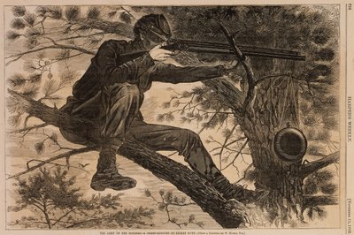 The Army of the Potomac--A Sharpshooter on Picket Duty, Harper