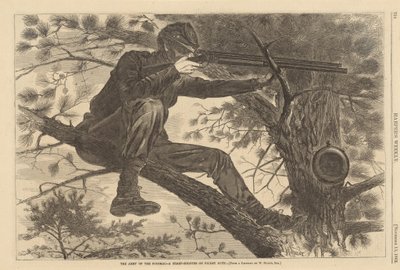 Potomacin armeija - Terävä ampuja maaliskuussa, 1862. tekijältä Winslow Homer