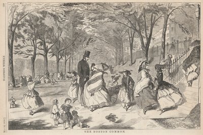 Boston Common, Harperilta tekijältä Winslow Homer