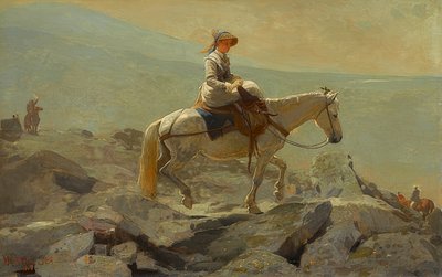 Bridle Path, White Mountains. 1868 tekijältä Winslow Homer