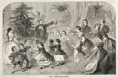 Joulukuusi, 1858. tekijältä Winslow Homer