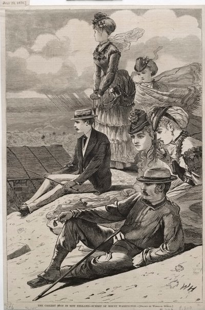 Uuden Englannin siistein paikka - Mount Washingtonin huippu tekijältä Winslow Homer