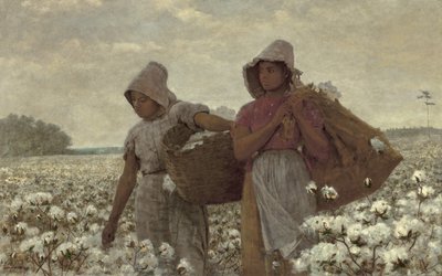 Cotton Pickers, 1876 tekijältä Winslow Homer