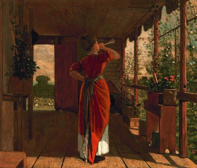Päivällissarvi tekijältä Winslow Homer