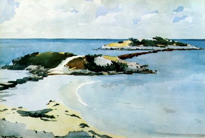 Suosikki, 1899-1901 (wc ja kynä paperilla) tekijältä Winslow Homer