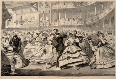 Suuret venäläiset tanssiaiset musiikkiakatemiassa 5. marraskuuta 1863, Harper