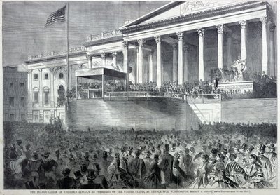 Abraham Lincolnin virkaanastujaiset presidentiksi, Harper