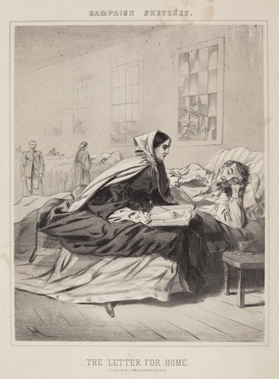 Kirje kotiin (kampanjan luonnokset) tekijältä Winslow Homer