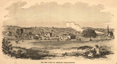 Belmontin uusi kaupunki, Massachusetts, 1859. tekijältä Winslow Homer