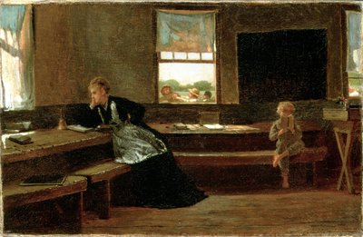 Keskipäivän tauko, 1873 tekijältä Winslow Homer
