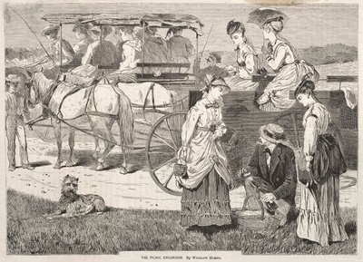 Piknikretki, 1869. tekijältä Winslow Homer