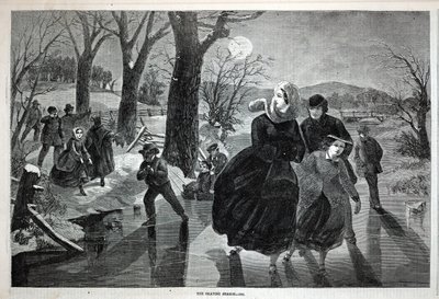 The Skating Season--1862, Harper