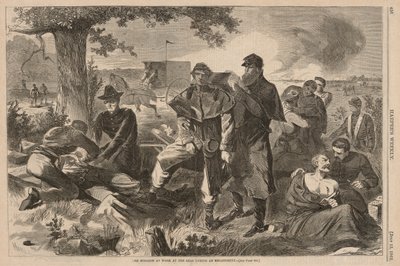 Kirurgi töissä takana kihlauksen aikana, Harperilta tekijältä Winslow Homer