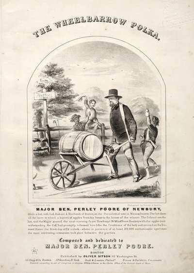 The Wheelbarrow Polka - Nuottien kansikuva. tekijältä Winslow Homer