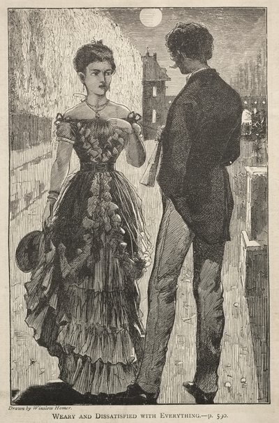 Väsynyt ja kaikkeen tyytymätön tekijältä Winslow Homer