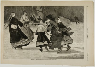 "Talvi" - Luistelukohtaus tekijältä Winslow Homer