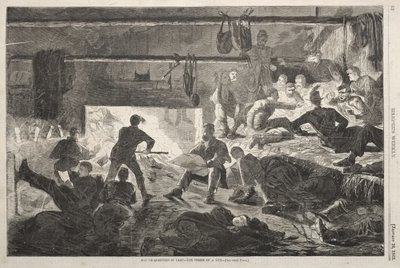 Talvileiri – Majan sisätilat tekijältä Winslow Homer