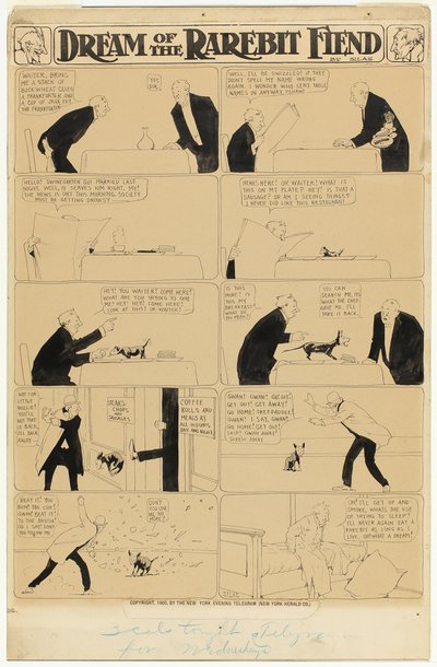 Unelma Harvinaisen Paholaisen tekijältä Winsor McCay