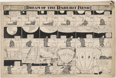 Harvinaisen paholaisen unelma: Tässä tulee Washington tekijältä Winsor McCay