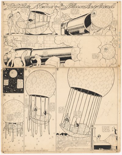 Pikku Nemo Slumberlandissa: "En pidä tästä, pienestä pienestä, en yhdestäkään pienestä pikkuhiljaa" tekijältä Winsor McCay