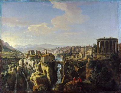 Näkymä Tivolille, 1700 tekijältä Wittel