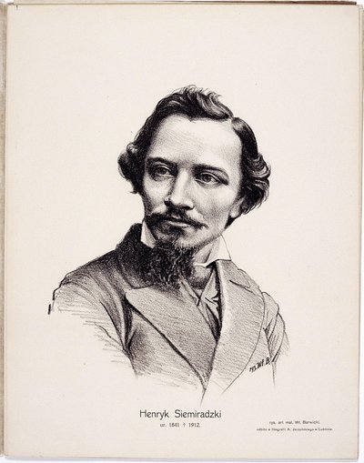 Henryk Siemiradzki 1843-1902, 1917 tekijältä Wladyslaw Barwicki